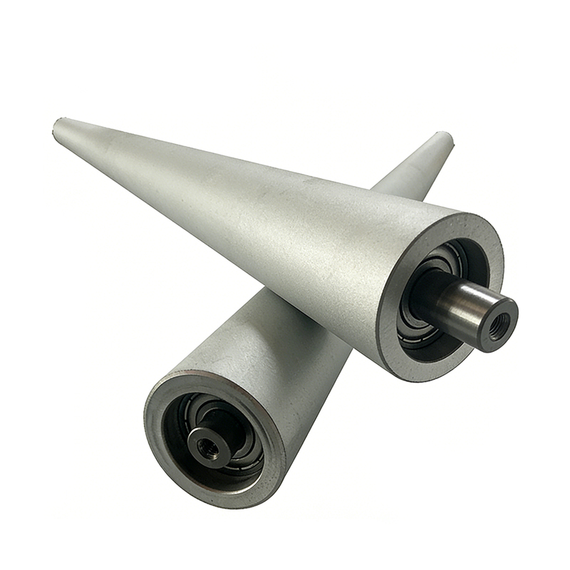 Customized High-Precision Aluminum Dead Shaft Idler Roller