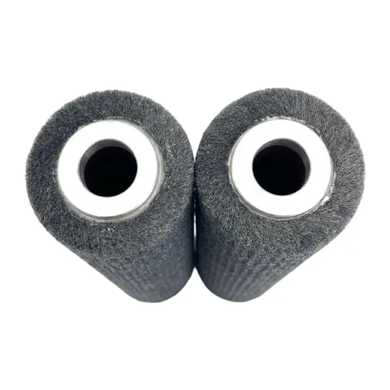 Custom Gray Non-woven Abrasive Nylon Roller Brush