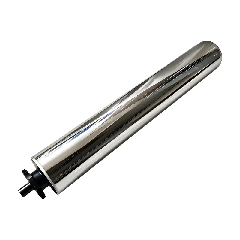 Steel Single Chain Sprocket Conveyor Roller with Precision Bearing