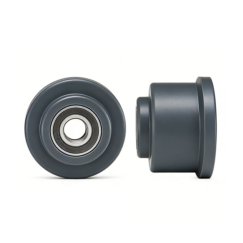 Custom Flanged Nylon Wheel