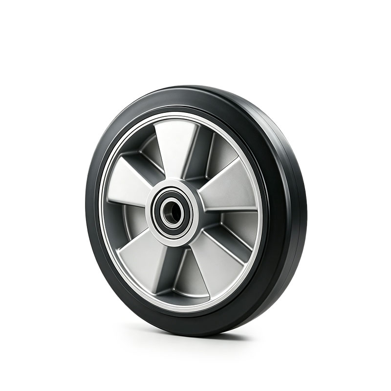 Aluminum Core Rubber Wheel for Hydraulic Carrying Vehicle
