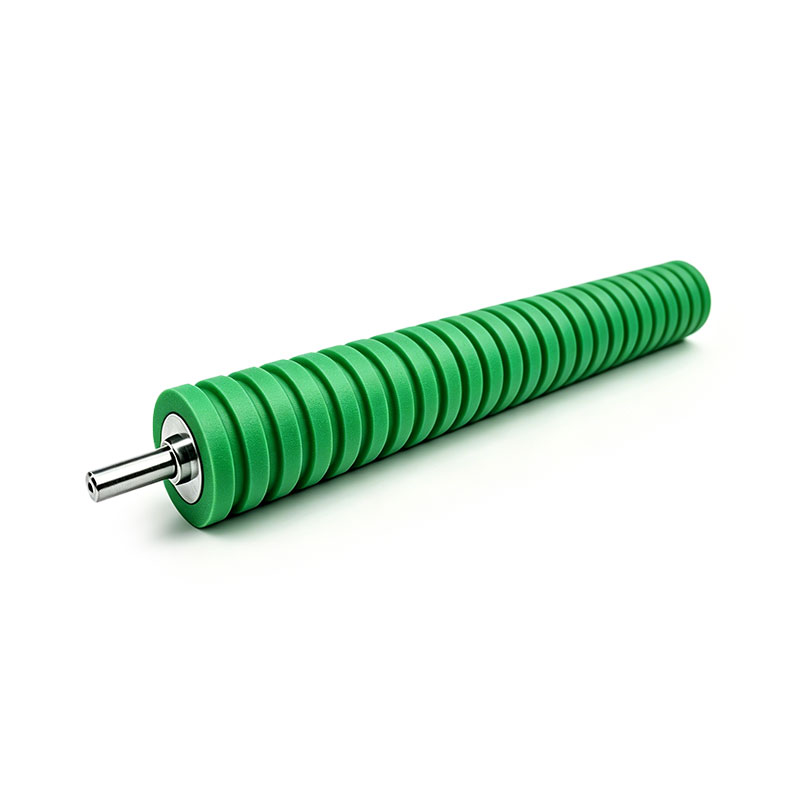 Precision Spiral Grooved Rubber Rollers Manufacturer