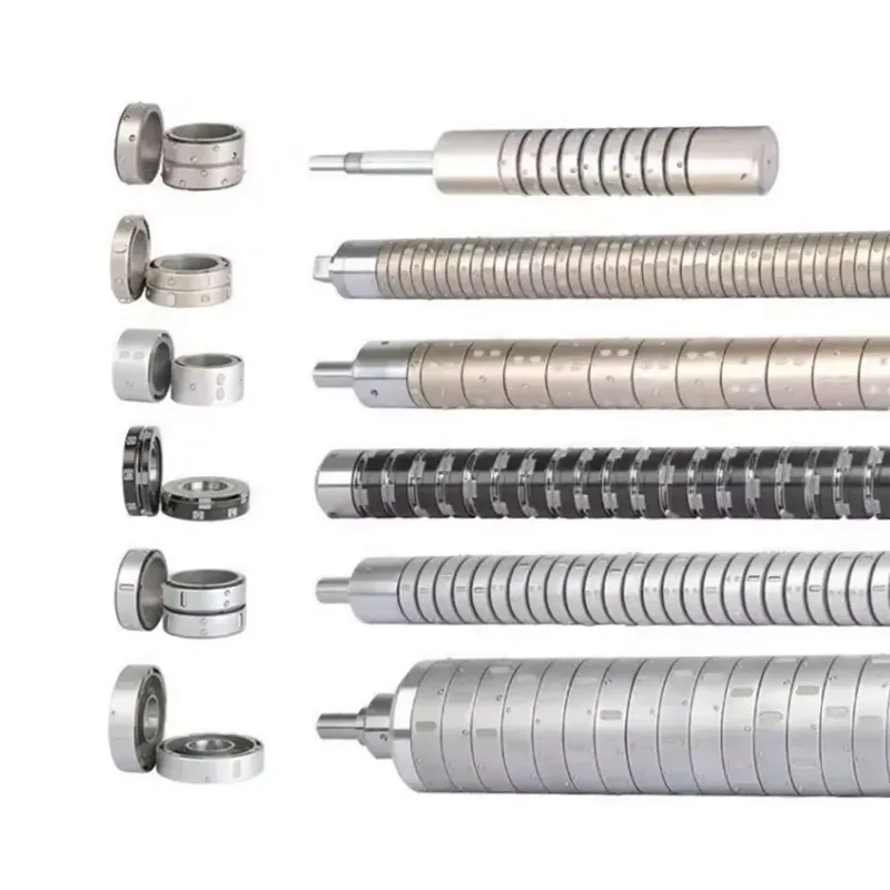 Expanding Air Shaft With Flexible Friction Bearing