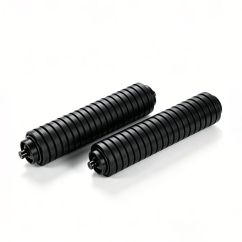 Custom Neoprene Impact Rollers for Conveyor Systems