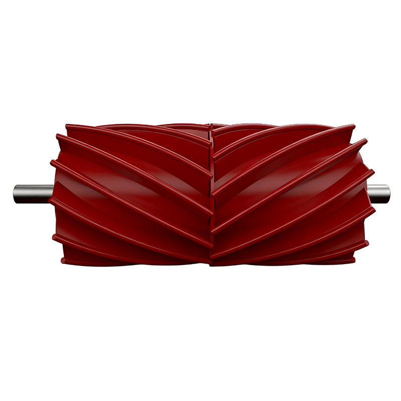 Custom Angled Wing Conveyor Pulley