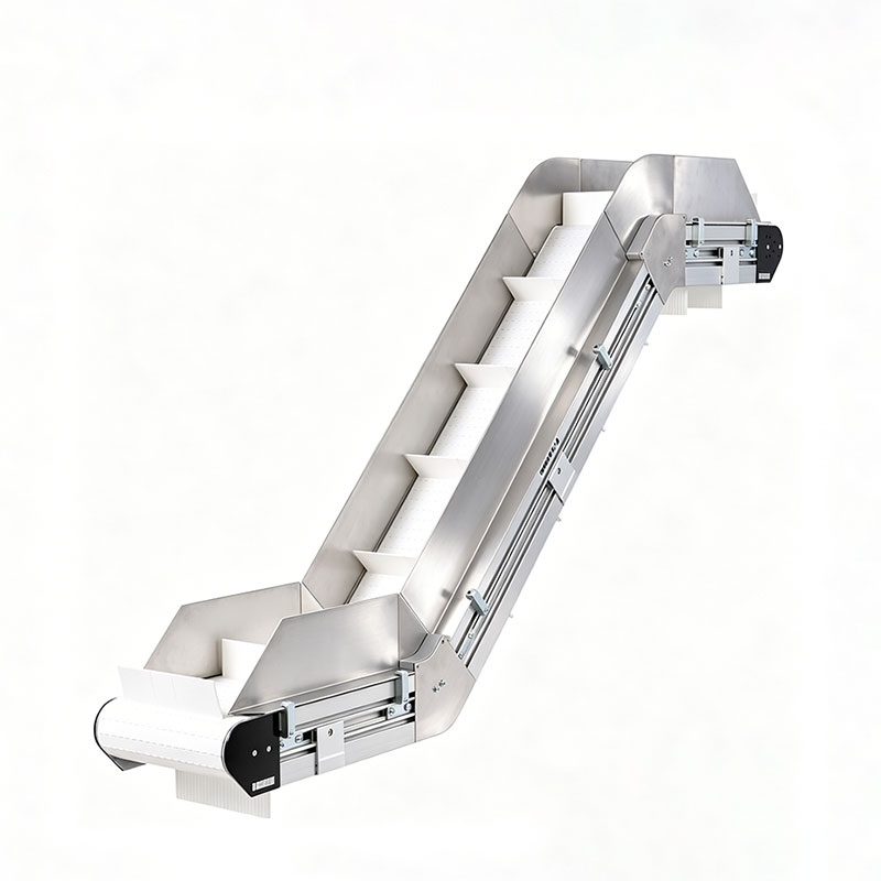 Customized Incline Cleated Belt Conveyor
