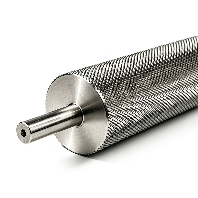 Custom Knurled Drive Roller for Grain and Malt Mills